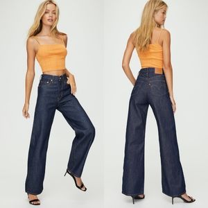 Levi's Ribcage Wide-Leg Jeans High and Mighty 25